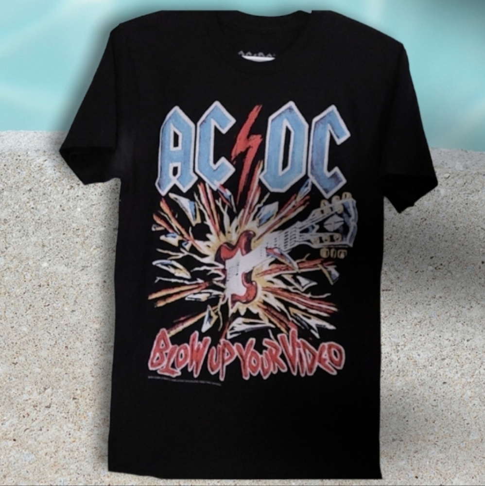 AC DC Official Blow Up Your Video tee